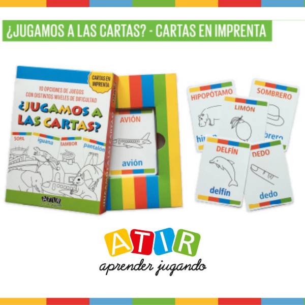 JUGAMOS A LAS CARTAS - IMPRENTA