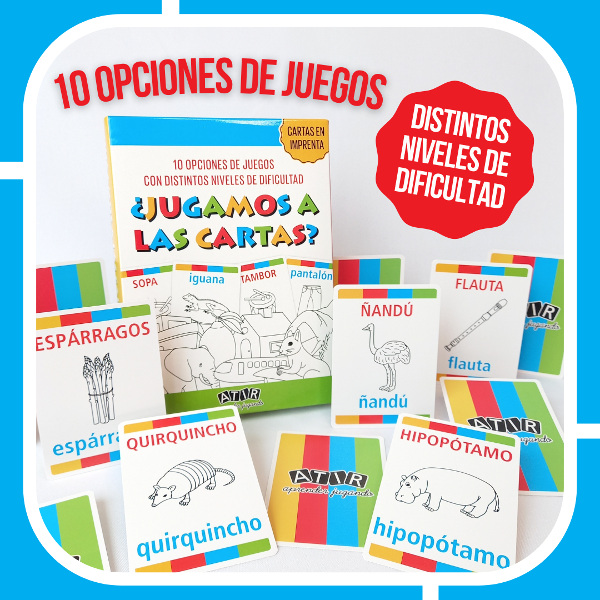 JUGAMOS A LAS CARTAS - IMPRENTA