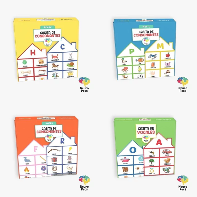 Pack x4 casitas