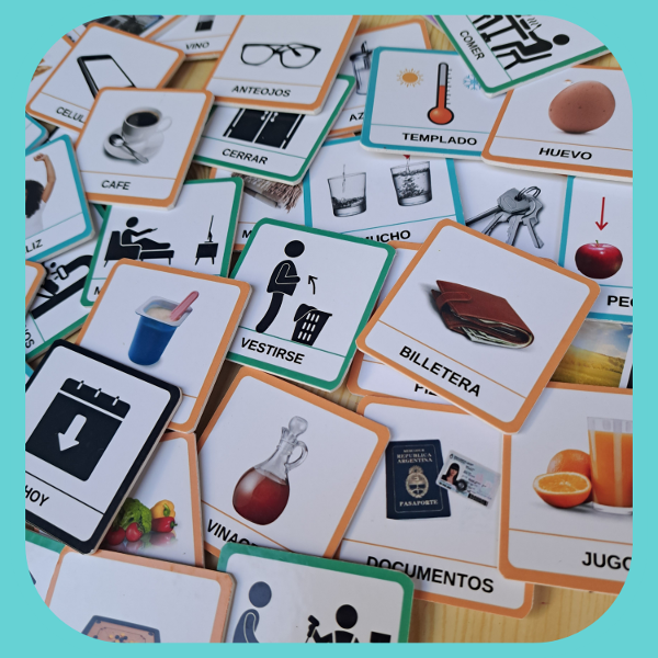 Pictogramas Adulto - Kit 100