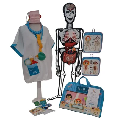 760 (4) Valija de Mini Doctor con Esqueleto Interactivo
