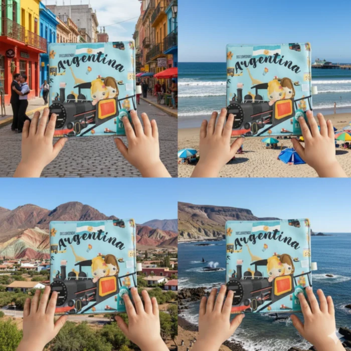 Libro descubriendo Argentina