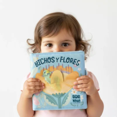 Libro bichos y flores actividades 6 a 24 meses