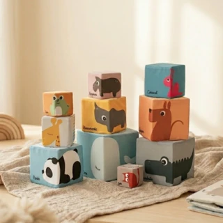 Torrede10animales Torre Evolutiva de 10 cubos medidora