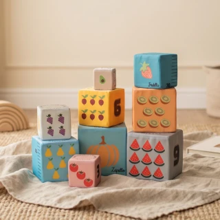 Torrede10frutas Torre Evolutiva de 10 cubos medidora