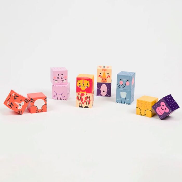 cubos-magneticos-animales-sabana-ima-cube-baby-braintoys-2 Cubos magnéticos animales de la sabana Ima Cube Baby 12 piezas - Braintoys