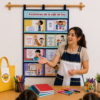 docente trabajando Asistentes de la sala