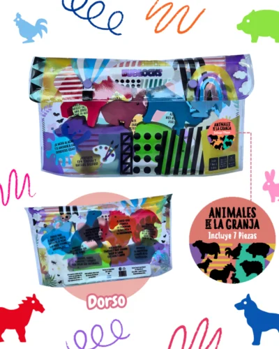 ESTUCHE de Animales de la Granja!