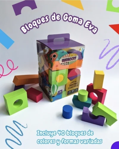 Juego de bloques para construir.
